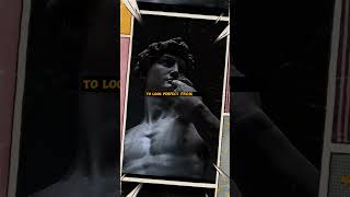 Michelangelos David The UNUSED Marble MASTERPIECE Michelangelo David ArtHistory [upl. by Anawait]