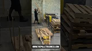 How to Break Down Pallets Fast and Easy  The Pallet Business [upl. by Fleda]