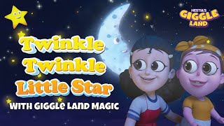 Twinkle Twinkle Little Star  Magical Nursery Rhyme for Kids  Hestias Giggle Land [upl. by Latnahs782]