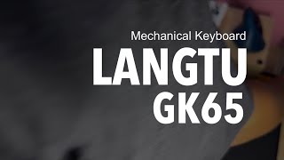 Berbagi Unboxing Mechanical Keyboard LANGTU GK65 [upl. by Cilka]