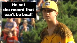 The FASTEST pitch in LLWS history Guess how the hitters did [upl. by Namso798]