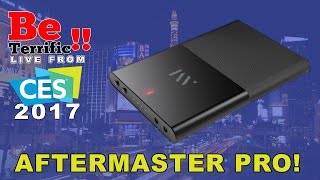 AfterMaster Pro Personal ReMastering Device at CES 2017 on BeTerrific [upl. by Rhys]