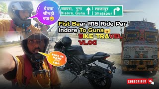 इंदौर to गुना Fist Baar Ride Par 🥺हमारे साथ क्या सीन हुआ ‎jagguyoutuber5519 [upl. by Anirual82]