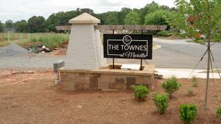 Townes at Marietta construction McKinley Homes [upl. by Michaele]