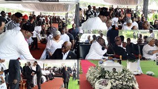 Prez Nana Addo Bawumia Haruna Iddrisu and Pentecost Elders pay final respects to Labianca [upl. by Nnoj]