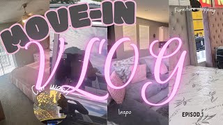 MOVING INTO MY FIRST APARTMENT AT 18 ♡  Moving series ep1 empty apartment tour packing  etc [upl. by Irrek]