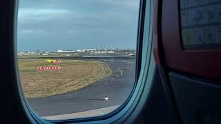 Take off from Berlin Brandenburg Airport with Ryanair If its Boeing it went this time ✈🌍👩‍✈️🇩🇪 [upl. by Aicatsanna509]