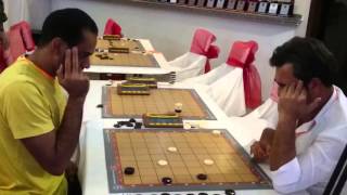 Turkish draughts during the World Championship [upl. by Aytnahs]