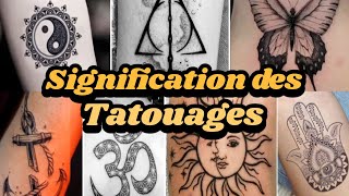 Découvrez la signification des tatouages les plus populaires [upl. by Jovia655]