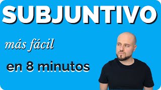 🕜 SUBJUNTIVO más FÁCIL en 8 minutos 🕜 [upl. by Attelrak944]