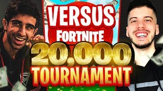 VIKKSTAR amp TINNY vs TYPICAL GAMER amp THIEFS in Fortnite 20000 TOURNAMENT [upl. by Armilla]