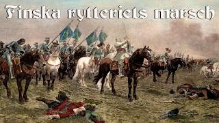 Finska Rytteriets Marsch Finnish Cavalry March English and Swedish lyrics [upl. by Eisoj]