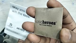 Toss Coin for chicket match  Cricheroestosscoin  Unboxing toss Coin [upl. by Debra]