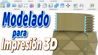 ⚙️🔩 APRENDE a MODELAR en 3D tus propios proyectos para IMPRESIÓN 3D│Modelado 3D con Fusion 360 [upl. by Zoes751]