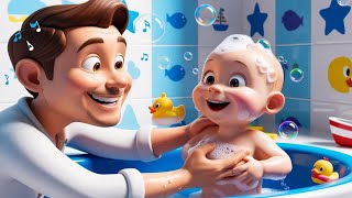 Bath Time  Fun amp Educational Songs for Kids 🎶🛁 [upl. by Oicangi]