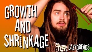 DREADLOCKS GROWTH amp SHRINKAGE [upl. by Naiva]