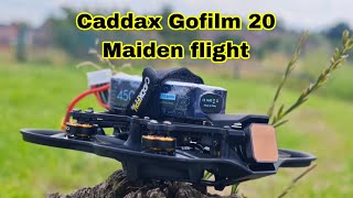 Caddx Gofilm 20 Cinewhoop Moonlight Maiden Flight [upl. by Aryc314]