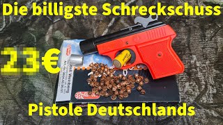 Die billigste Schreckschuss Pistole Deutschlands Record Weinberg Review [upl. by Tiler]