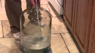 Clean Bottle Express Carboy Brush Demo [upl. by Migeon]