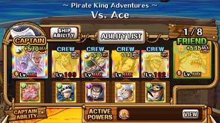 OPTC PKA vs Ace  Level 100150 [upl. by Korenblat672]