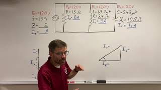 Parallel RLC Amps amp Ohms [upl. by Aleksandr]