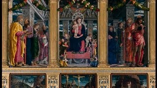 Andrea Mantegna San Zeno Altarpiece [upl. by Nahtannhoj]