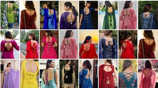 🔥stylish back neck suit design ideas ❤️Viral suit neck designs  popular suit ka designs [upl. by Lenni112]