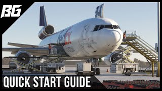 TFDI MD11 Easy Quick Start Tutorial  Microsoft Flight Simulator [upl. by Kerri]