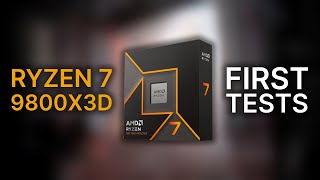 Ryzen 7 9800X3D vs 7800X3D vs 9700X vs Core i514600K vs Core i714700K first tests [upl. by Adym271]