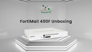 FortiMail 400F Unboxing [upl. by Fish489]