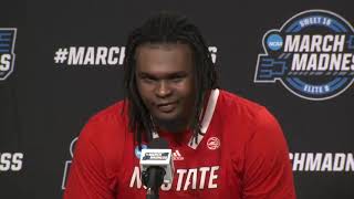 NC States players after Marquette win at NCAA Tournament [upl. by Bokaj]