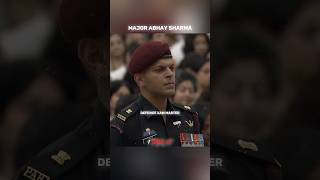 Major Abhay Sharma Sena medal shaurya chakra 1 para sf special forces shortsfeed parasf [upl. by Phil]