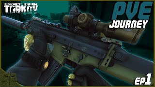 Escape From Tarkov  PVE Journey Ep1 ᴴᴰ [upl. by Irpac862]