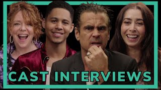 THE PENGUIN CAST INTERVIEWS  Colin Farrell Cristin Milioti Matt Reeves Rhenzy Feliz amp more [upl. by Rabin]