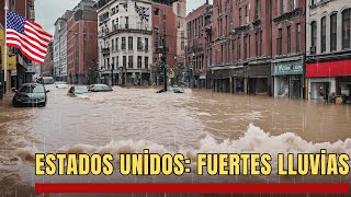 Estados Unidos ¡Peligro grave de inundaciones en Houston Texas [upl. by Ajssatsan]