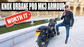 Knox Urbane Pro MK3 Jacket Review on the Bonnevilles [upl. by Giffer]