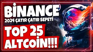 BİNANCE ALTCOİN SEPETİ KATLAYACAK ALTCOİN ANALİZİ BTC SON DURUM [upl. by Ferdinana]