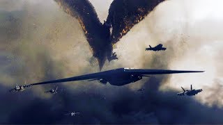 Rodan vs Fighter Jets  Godzilla King of the Monsters 4k HDR [upl. by Gnel]