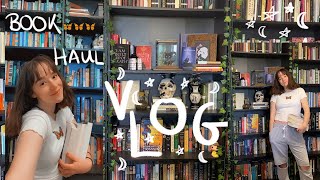 Book Hauls amp New Bookshelves 📚💫reading vlog [upl. by Enitsirc]