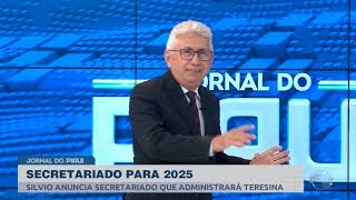 Silvio Medes anuncia secretariado que administrará Teresina a partir de 2025 [upl. by Werdna]