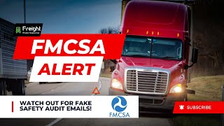 FMCSA Scam Alert Don t Fall for Fake Safety Audits [upl. by Aihsenot572]