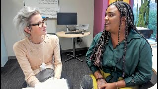 Jordanne Edwards interviewed by Emma Hutchison about Trauma and AntiRacism Activism [upl. by Ayomat787]