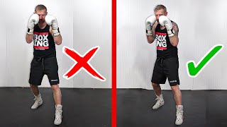 5 Boxing Stance Mistakes you Shouldnt Do [upl. by Begga]