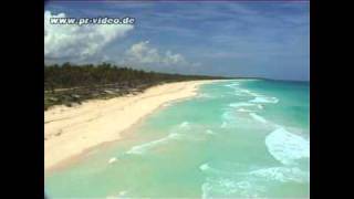 Traumstrand Playa Bavaro  Punta Cana  Dominikanische Republik  Karibik  Luftaufnahme [upl. by Ardnic732]