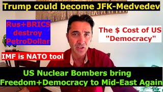 Trump could become JFK US brings FreedomDemocracy to MidEast again US Democracys cost [upl. by Silvie]