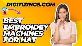 Best 🧶🧵 Embroidery Machines For Hat 👒🧢 [upl. by Waltner]