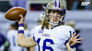 Trevor Lawrence  2017 High School Highlights [upl. by Rici]