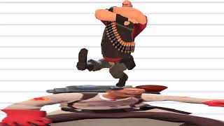 TF2  Kazotsky kick music high pitched and earrape [upl. by Yllime390]