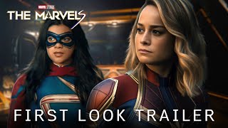 Marvel Studios THE MARVELS  First Look Trailer 2023 Captain Marvel 2 [upl. by Carlin]