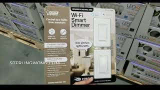 Costco FEIT  WiFi Smart Dimmer Switch 2 Pack 29 [upl. by Leirbma815]